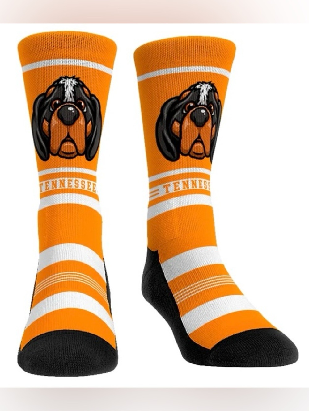 TENNESSEE VOLUNTEERS GAME FACE MASCOT socks Sz. L/XL